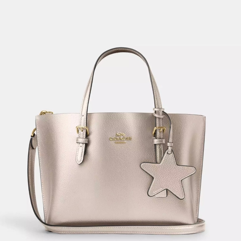 Coach Story Patch Mollie Tote Bag 25 Crossbody. 2024